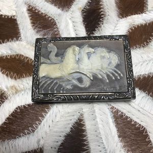 Vintage Incolay Studios Belt Buckle